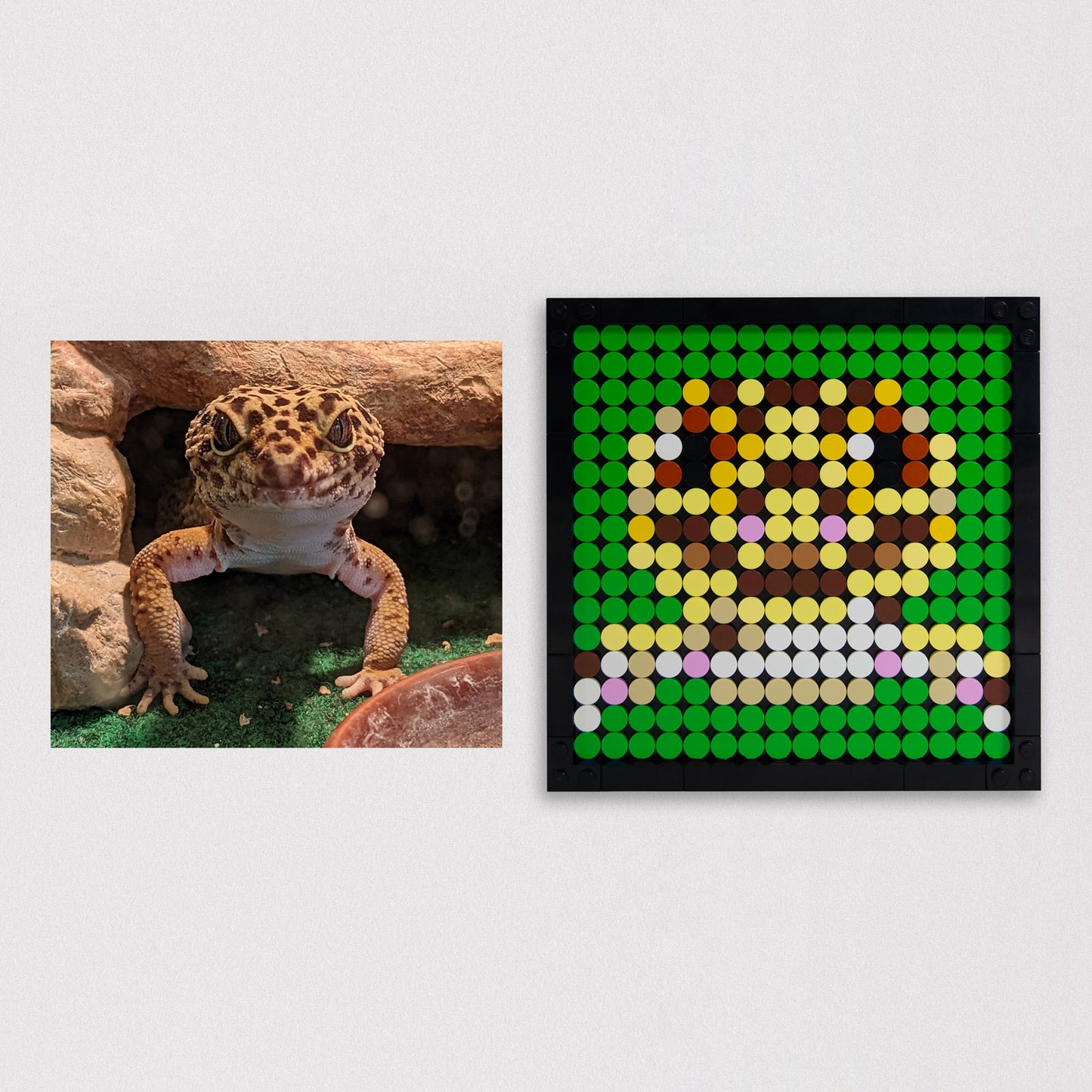 Custom Lego Portrait - Small Square