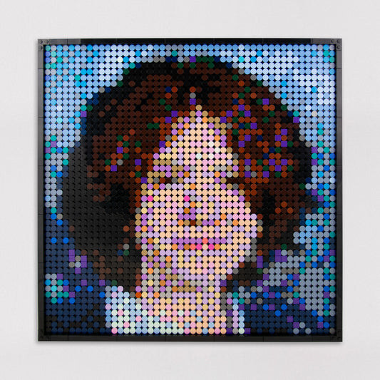 A Custom Lego Portrait - Large Square