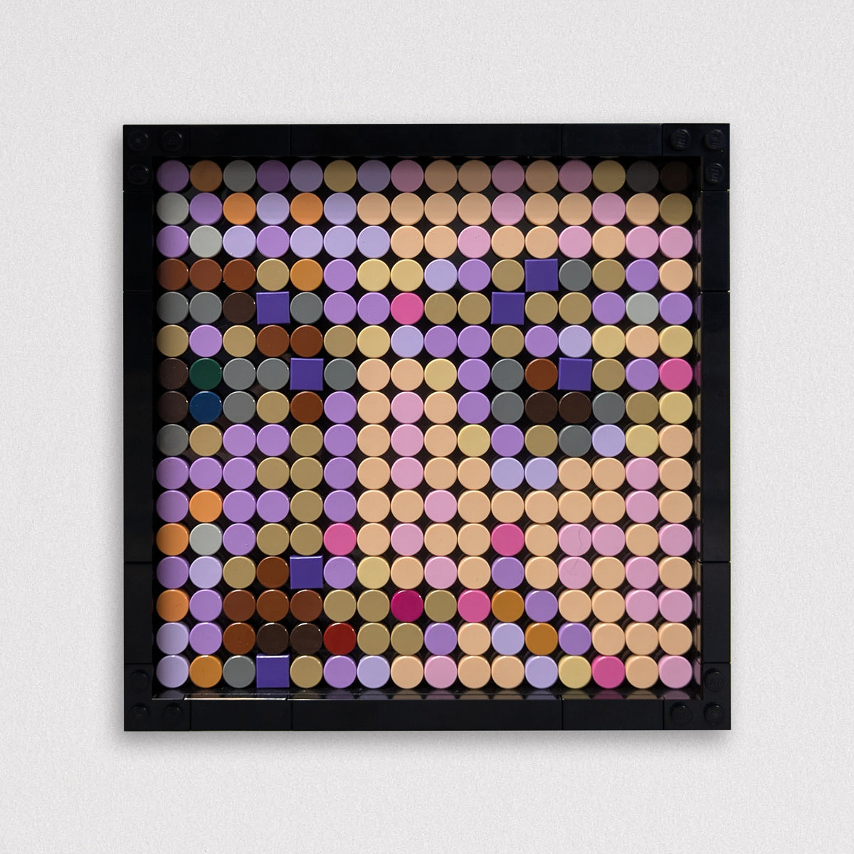 A Custom Lego Portrait - Peek A Boo Portrait